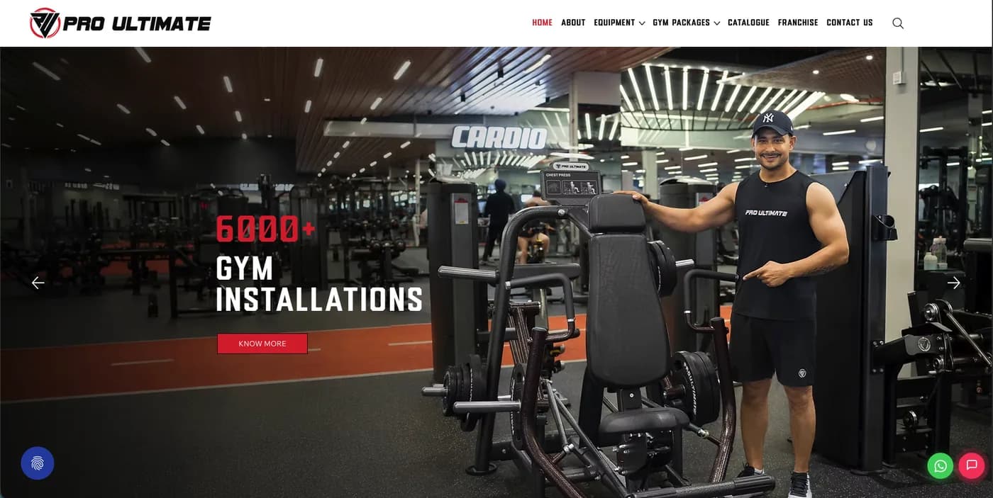 Pro Ultimate — Gym Equipment & Setup Services