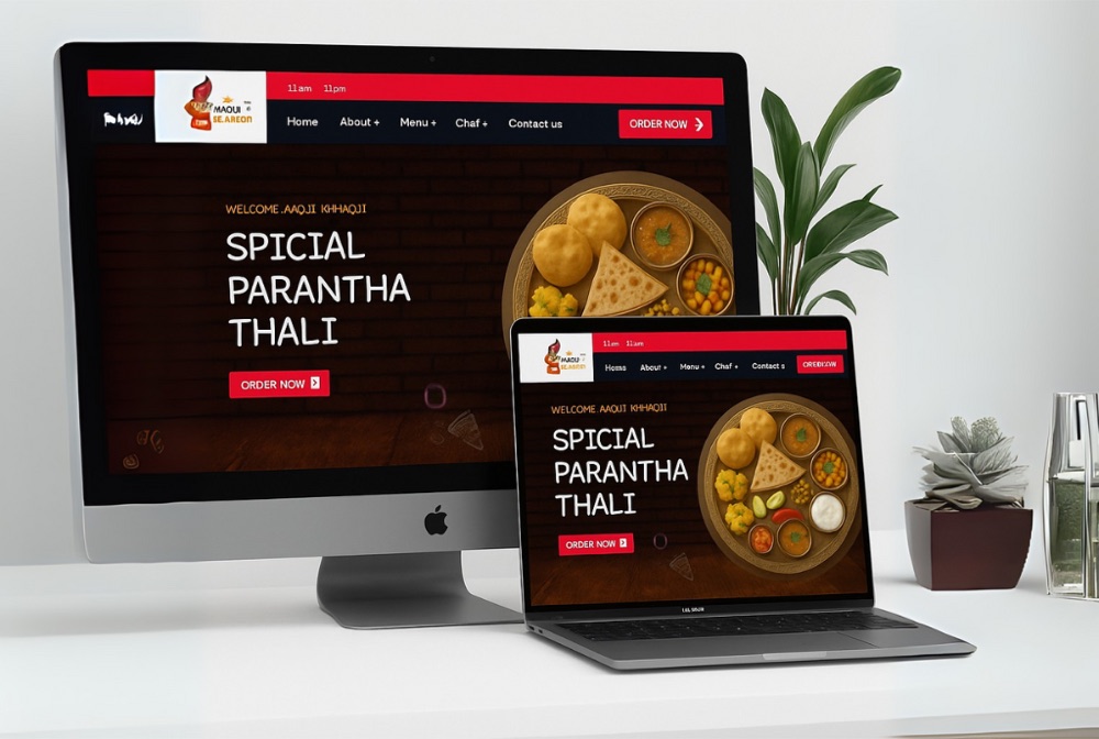 Screenshot of Aaoji Khaoji Restaurant
