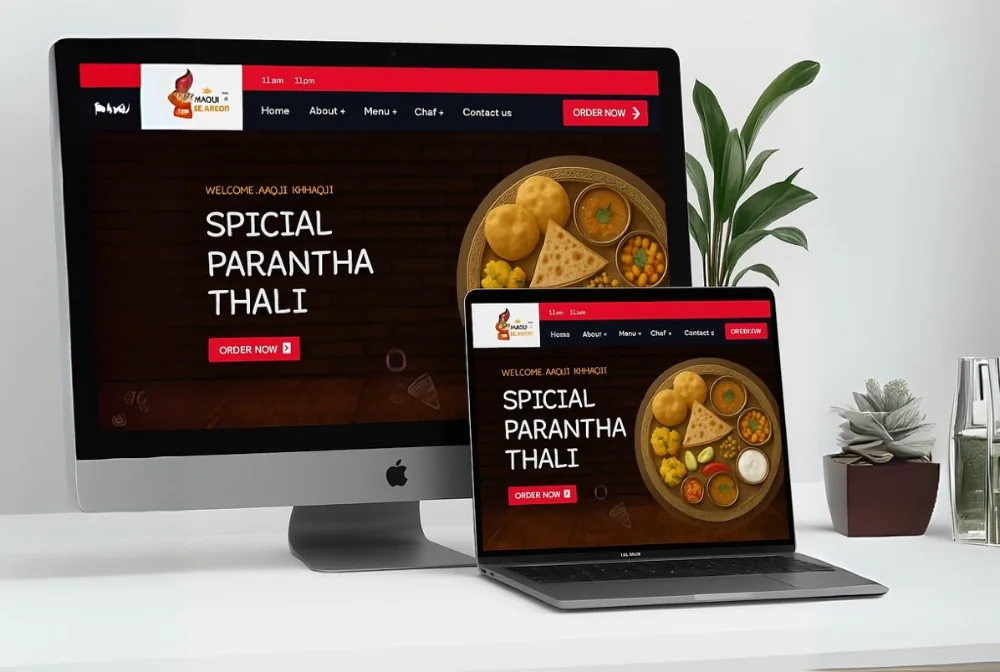 Screenshot of Aaoji Khaoji Restaurant
