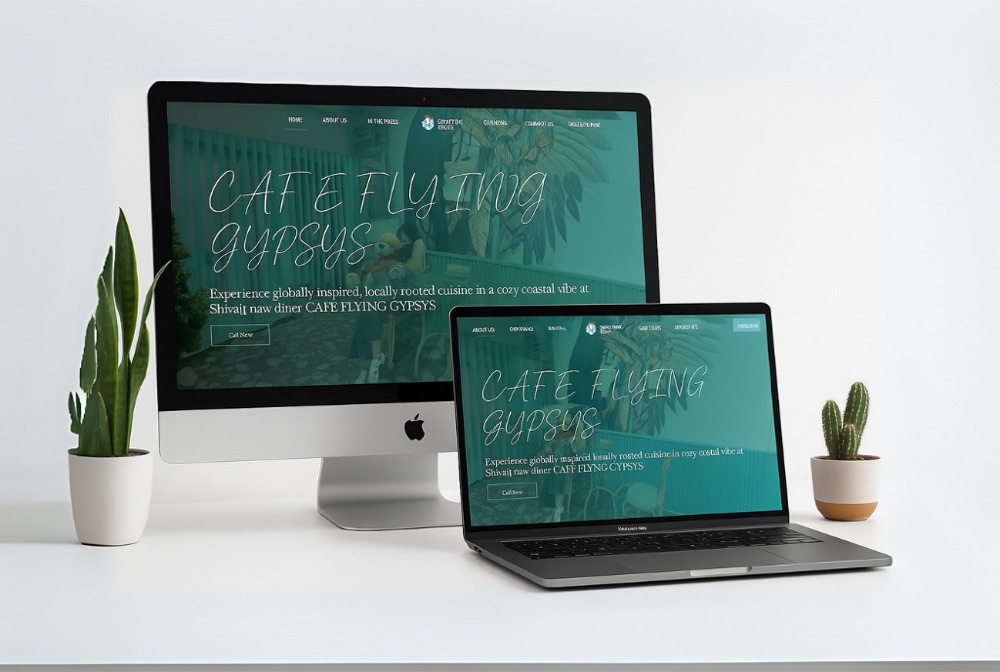 Screenshot of Cafe Flying Gypsy's