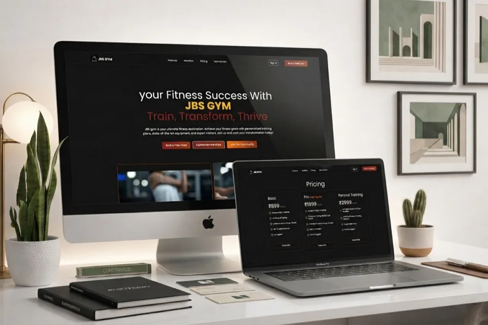 JBS Gym — Fitness Membership & Training website