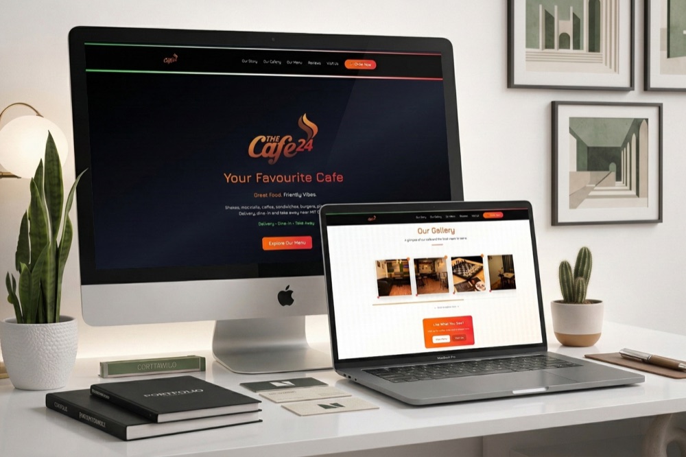 Screenshot of The Cafe 24