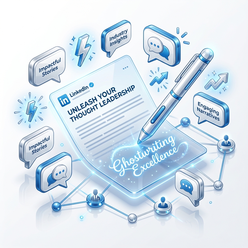 Content Ghostwriting Concept